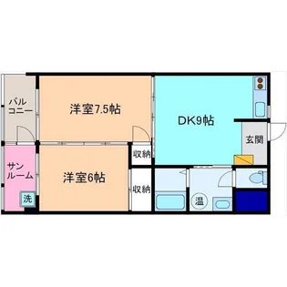 ステイトマンション【2階】の間取り