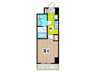 グランヴァンプレミアムイースト川口【7階】の間取り