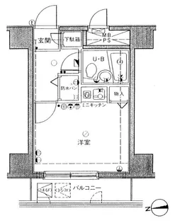 ダイアパレス千鳥町【7階】の間取り