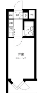 パークウェル大崎【1階】の間取り