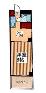 大河原ハイツ【3階】の間取り