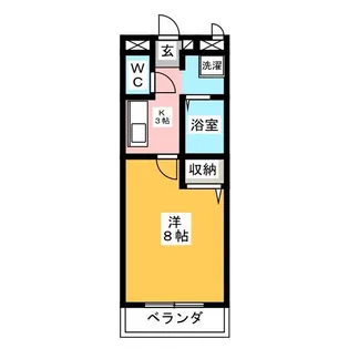 ハイツエクセル【1階】の間取り