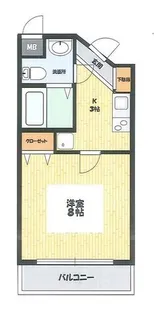 SENTIO橋本【2階】の間取り