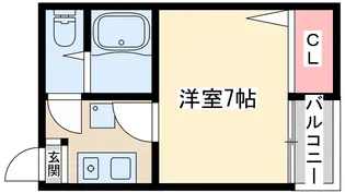 レバンガ江坂AP【4階】の間取り