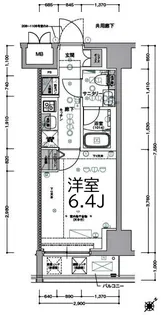 CREST TAPP新横浜【2階】の間取り