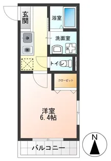 パストラル国立【2階】の間取り