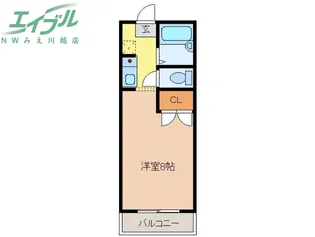 デイジーエイト【2階】の間取り