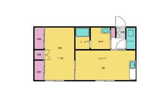 グランディール【2階】の間取り