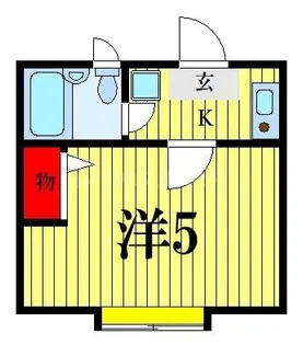 レガシー西葛西【1階】の間取り