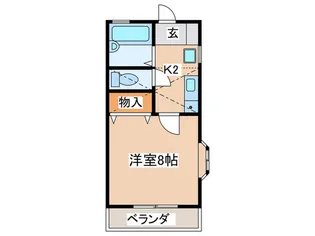 アイハイツ【2階】の間取り