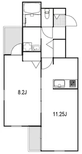 Gran千歳台B棟【2階】の間取り