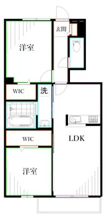 Celeste【1階】の間取り