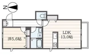 MaisonStraightBarley【1階】の間取り