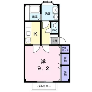 ソル・レヴェンテ【2階】の間取り