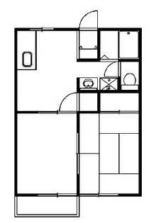 b’CASA熊谷VIIIre-born【2階】の間取り