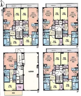 白金K-FLATII【3階】の間取り