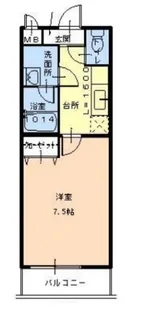 フジパレス浜寺ノースI番館【3階】の間取り