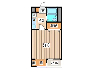 アルパイン市ヶ尾【3階】の間取り