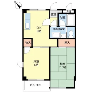 プリムローズ【2階】の間取り