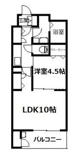フラワーフェアリ【3階】の間取り