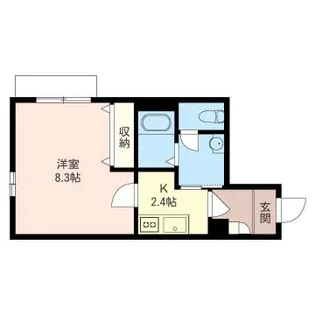 ウィスタリア567【1階】の間取り