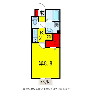 clochett et soleil【1階】の間取り