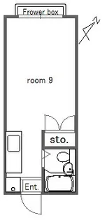 エステート西台【2階】の間取り