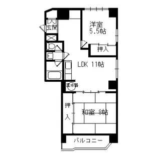 カーサ・ディ・ソーレ【1階】の間取り