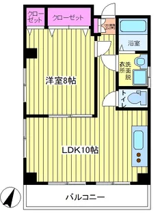 スプリングハイツ【3階】の間取り