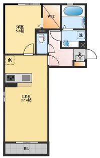 イストワールFIV【2階】の間取り