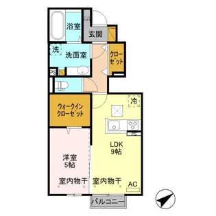 ベルミーノ【1階】の間取り