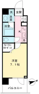 MODIER YOYOGI【1階】の間取り