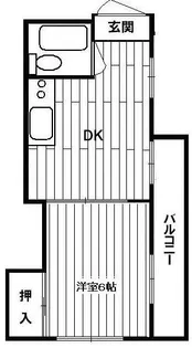 浅野ビル【2階】の間取り