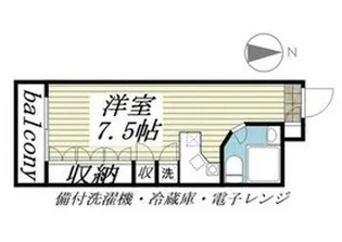 ラ・パルフェ・ド・国見【1階】の間取り