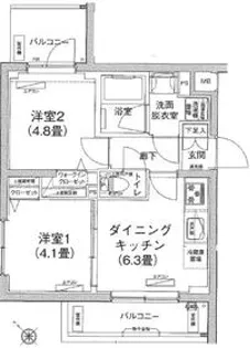 アイルグランデ向島【3階】の間取り