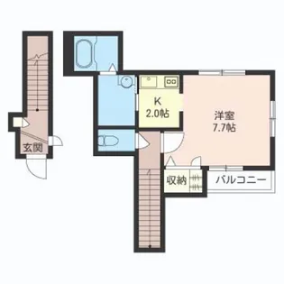 Le chaleur espace【2階】の間取り