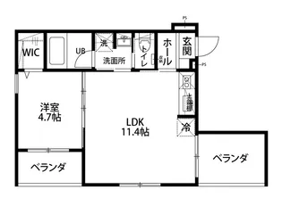パルテナ【2階】の間取り