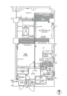 デ・リード府庁前【2階】の間取り