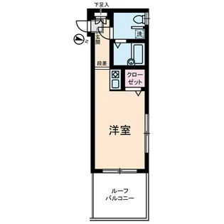 ダイヤモンドレジデンス西日暮里【4階】の間取り