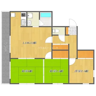 フジマンション第1【2階】の間取り