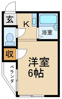 プチシャトー清水【3階】の間取り
