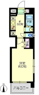 朝日マンション【2階】の間取り