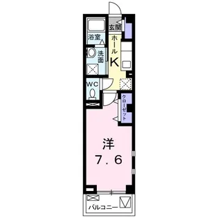ヒルメゾン【2階】の間取り