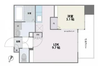 セイスピノス【6階】の間取り
