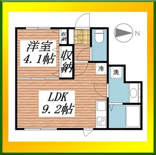 I-wood下保谷【2階】の間取り