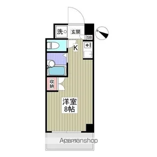 メゾン・ド・ディマンシェ【2階】の間取り