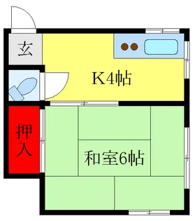 中澤荘【2階】の間取り