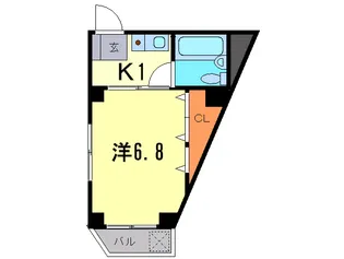 カ-サ大森【3階】の間取り