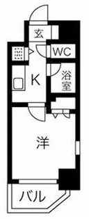 スパシエアランシア亀戸【11階】の間取り