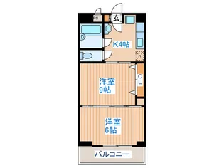アーバンハイツ中野栄【5階】の間取り